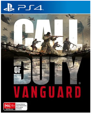 Call Of Duty Vanguard PS4 Game Good No Manual