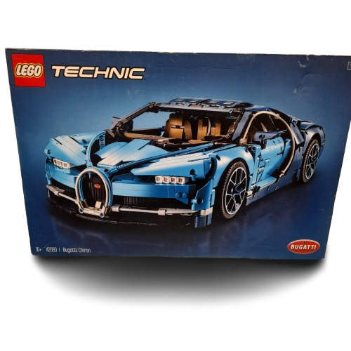 LEGO Technic Bugatti Chiron 42083 Blue Retired Product As New Unopened With books (WL1397439)
