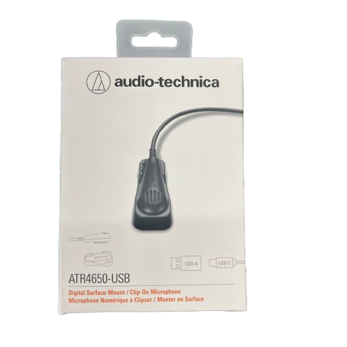 Audio-Technica ATR4650-USB Omnidirectional Condenser Microphone (MK)