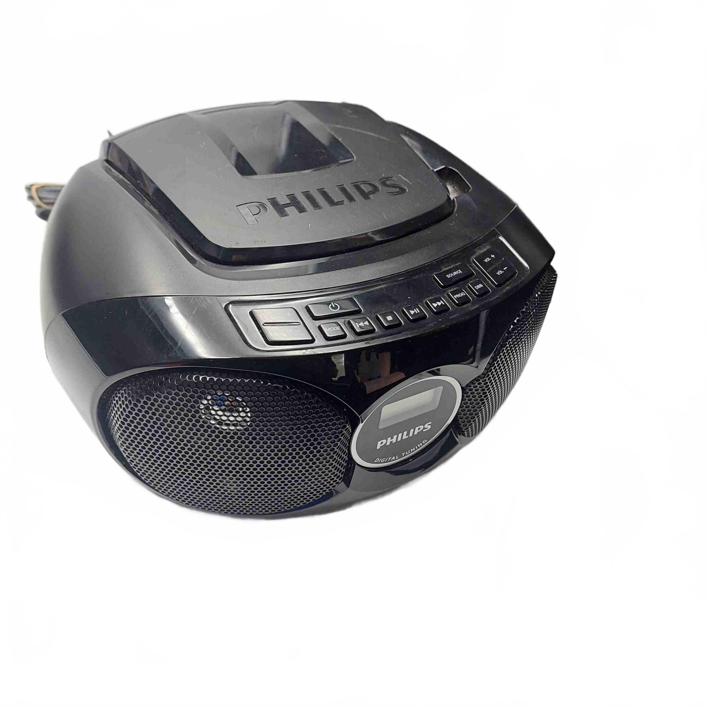 Philips CD Player AZ215B/79 Black (GB1434845)