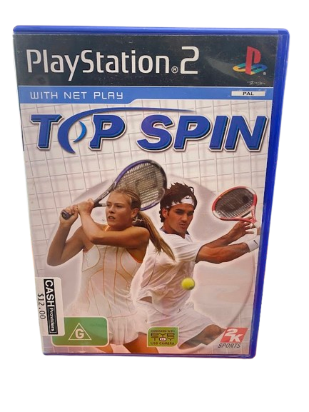 PlayStation 2 Ps2 Top Spin Game (145932) (NG)