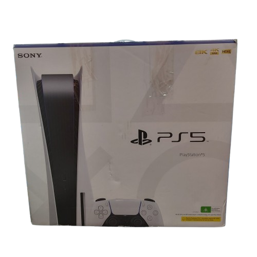Sony Playstation 5 Disc Edition With Controller, HDMI, Powercord And Box
