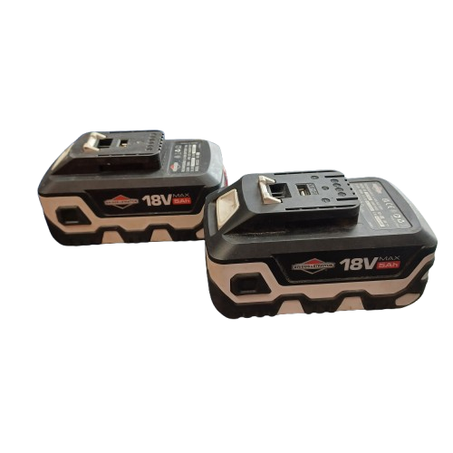 Briggs and Stratton 18V 5.0AH Battery 2 Pack