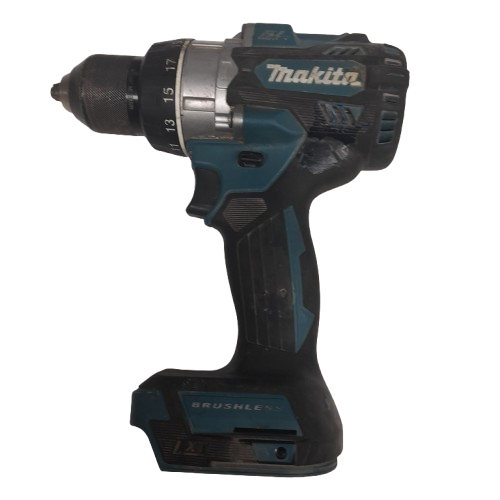 Makita DHP486 18V Brushless Cordless Hammer Drill With 5.0Ah Battery Blue (LN)