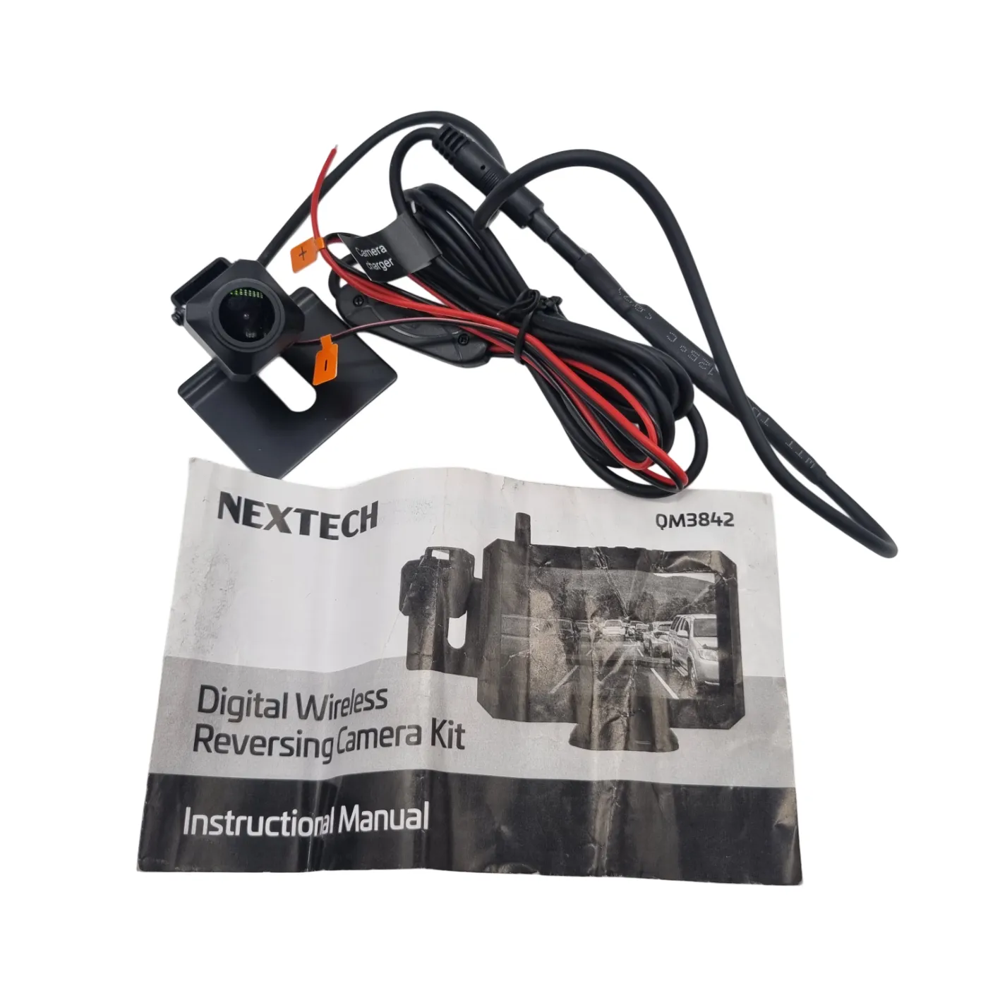 NNextech QM3842 Dash Cam Kit – Black With Monitor And Manual (WR 1278006)