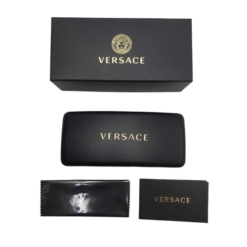 Versace VE4457 Sunglasses – Black Frame Grey Polarized Lenses with Box and Case
