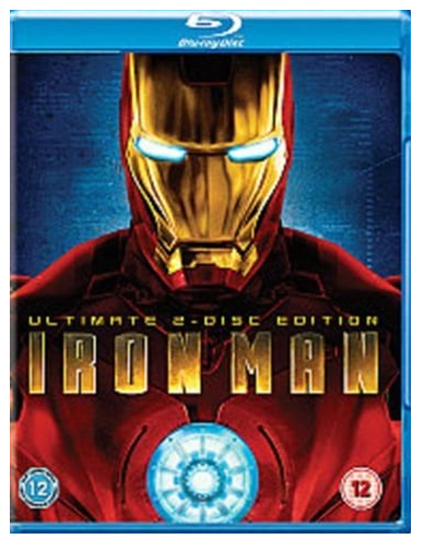 Iron Man Ultimate 2-Disc Edition Blu Ray – Very Good Condition (CP)