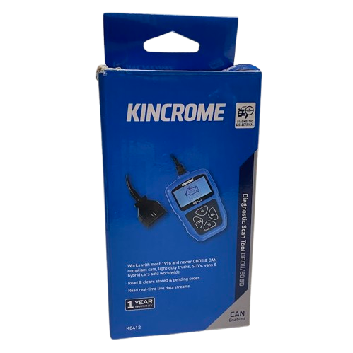 Kincrome K8412 – OBDII/EOBD Scan Tool. Like New in Box (NG)