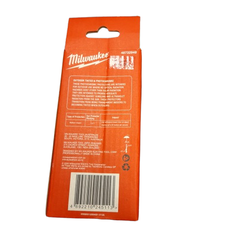 Milwaukee Safety Glasses 48732949 Transition Lens (LN)