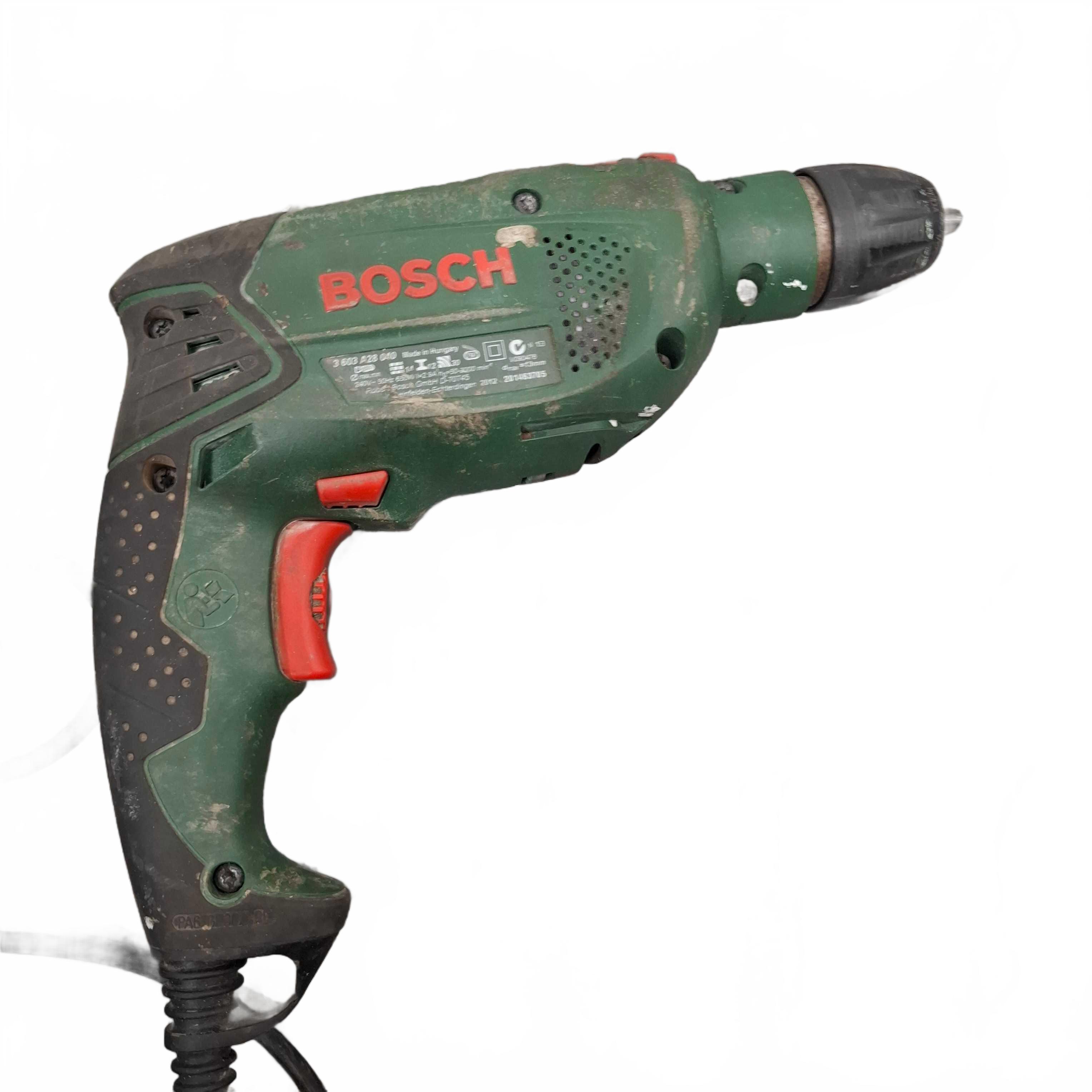 Bosch PSB 650 RE Corded Hammer Drill Green With Case And Bits (WR 1425726)