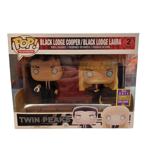Funko Pop Twin Peaks Black Lodge Cooper/ Black Lodge Laura (LE1343610)