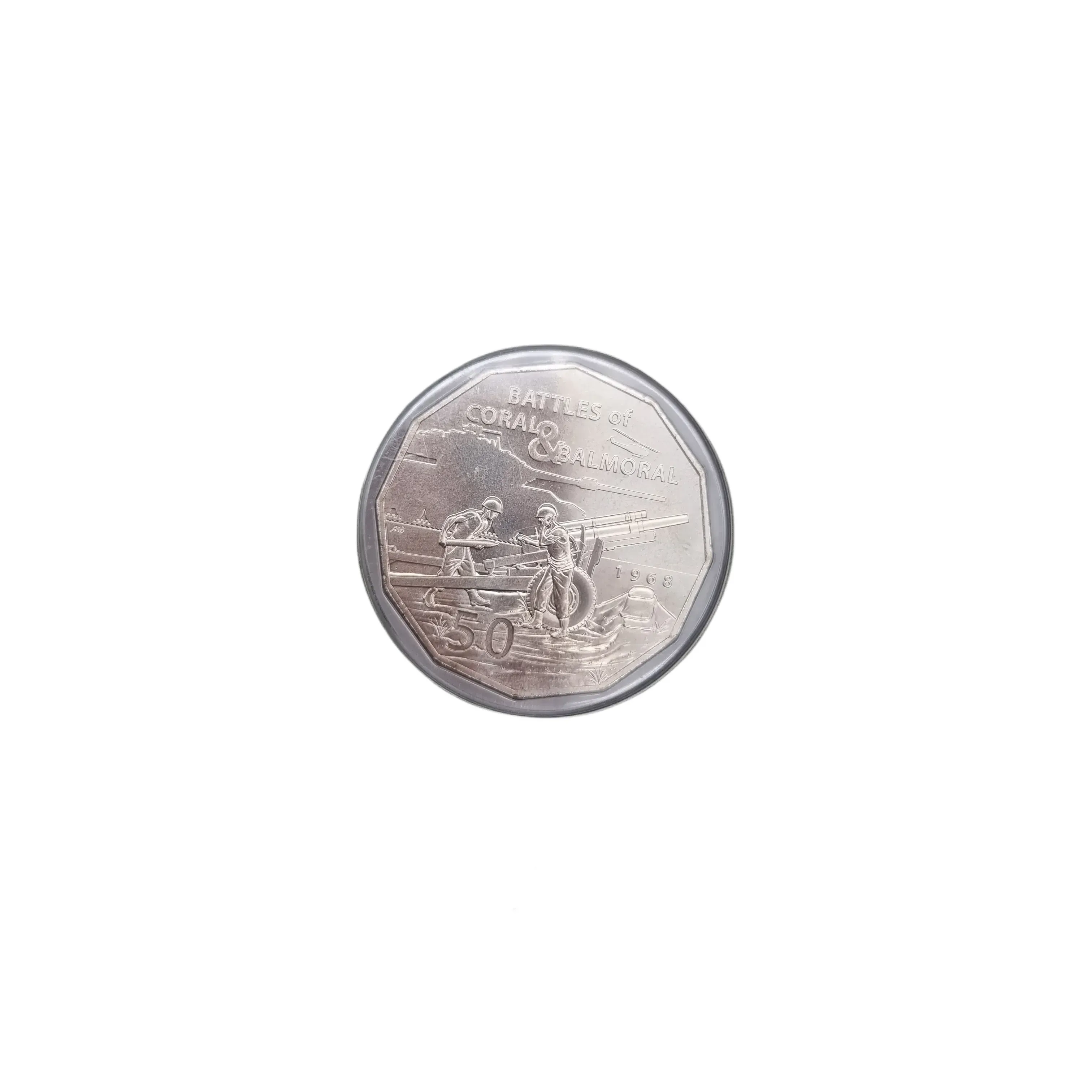 Royal Australian Mint – 2018 50th Anniversary of Coral & Balmoral 50 Cent Uncirculated Coin