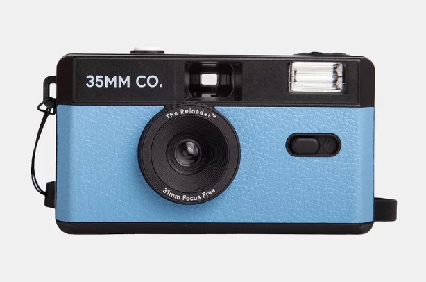 The Reloader Reusable 35mm Film Camera Blue ( LE )