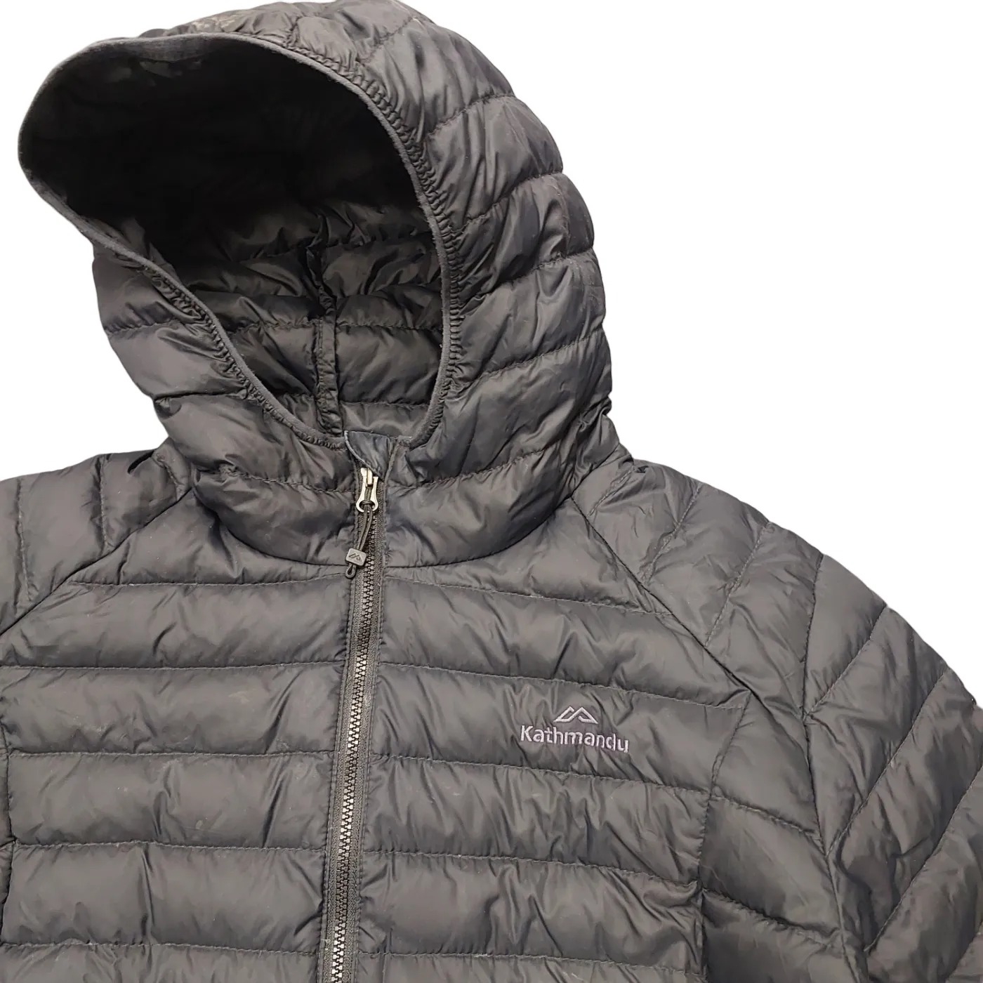 Kathmandu Female Long Puffer Jacket – Size Medium Black (1423520) (GB)
