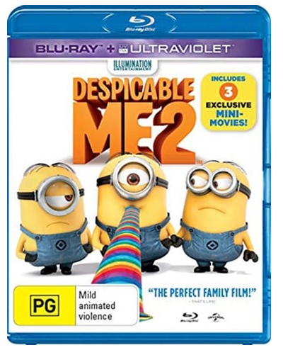Despicable Me 2 Blu Ray – Good Condition (CP-1240319)