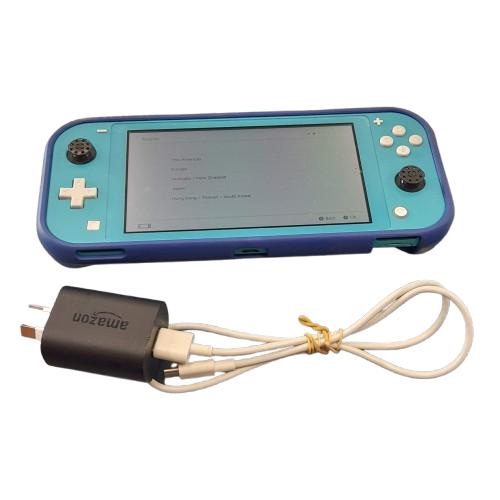 Nintendo Switch Lite HDH-(001) In Case With Charger (GE)