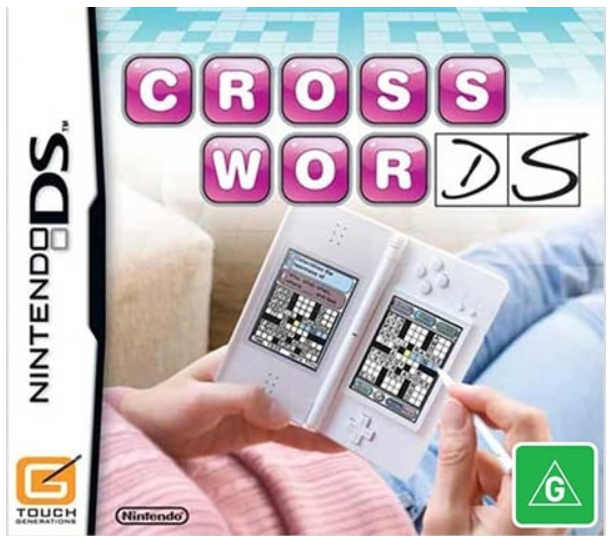 Crosswords Nintendo DS Cartridge Only Good Condition (CP)