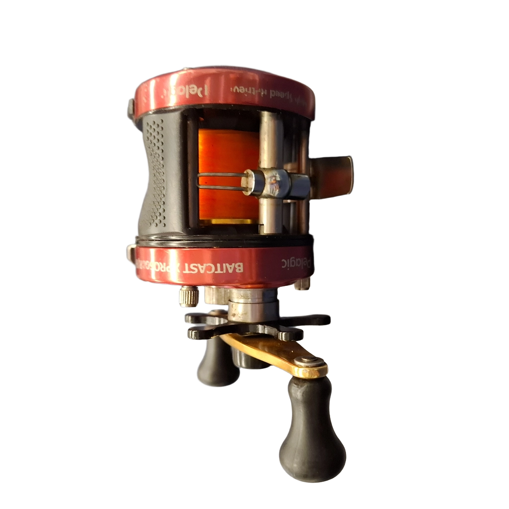 Pelagic Baitcast Fishing Reel XPRO600R/H Red Pink (1430205) (JN)