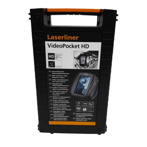 Laserliner 082.262A VideoPocket HD 5.2mm Probe Inspection Camera in Case (MR)