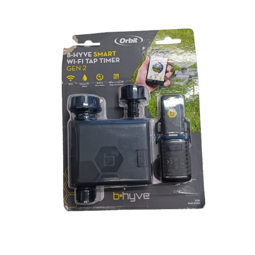 Orbit B-hyve Smart Hose Faucet Sprinkler Timer with Gen 2 Wi-Fi Hub (HT25G2), Like New Condition (WR)
