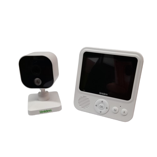 Uniden Baby Monitor BW2511 Green/White (In The box) (MR)