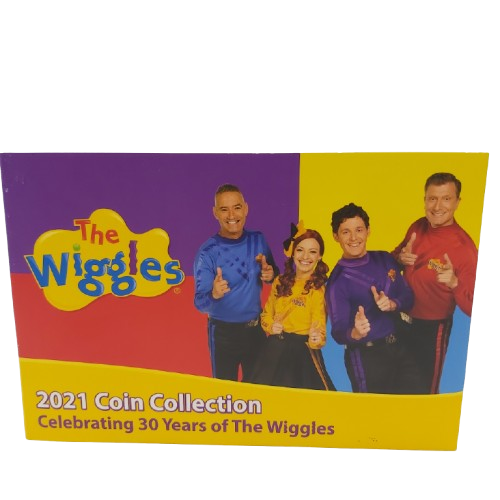 The Wiggles 2021 Collectible Coin Celebrating 30 Years Complete Set