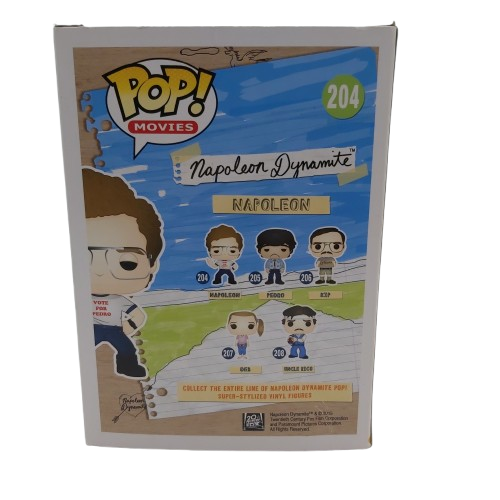 Napoleon, Napoleon Dynamite Funko Pop Number 204 In hard Case (CP1353353)