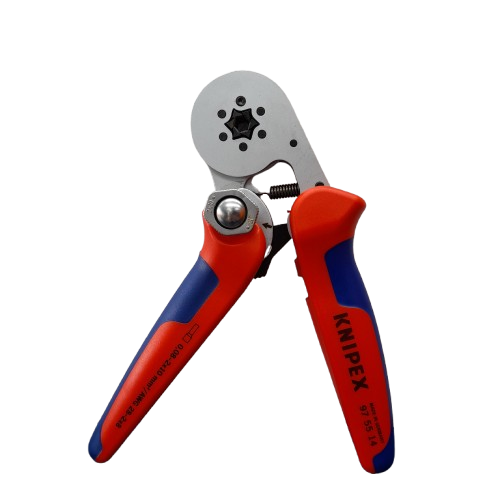 Knipex 97 55 12 Hand Ratcheting Crimp Tool for Bootlace Ferrule In Box (LN)