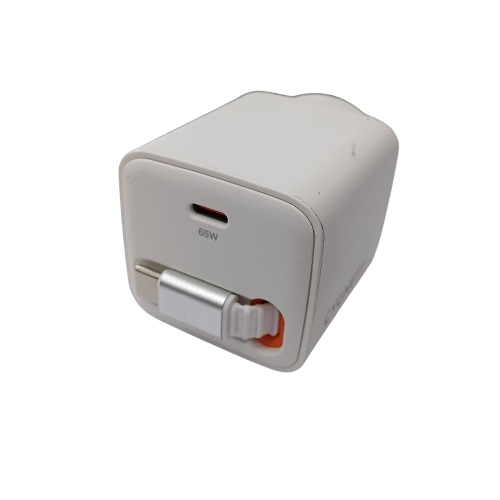 Cygnett PowerPlus Retractable USB-C Wall Charger 65W White (1436734) (CP)