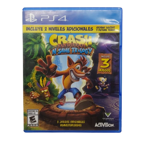 Crash Bandicoot N Sane Triology  PS4 Game