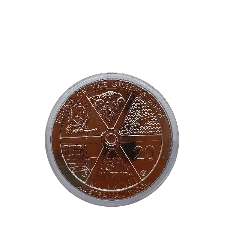 2011 Royal Australian Mint Australian Wool Two Coin Mint Set