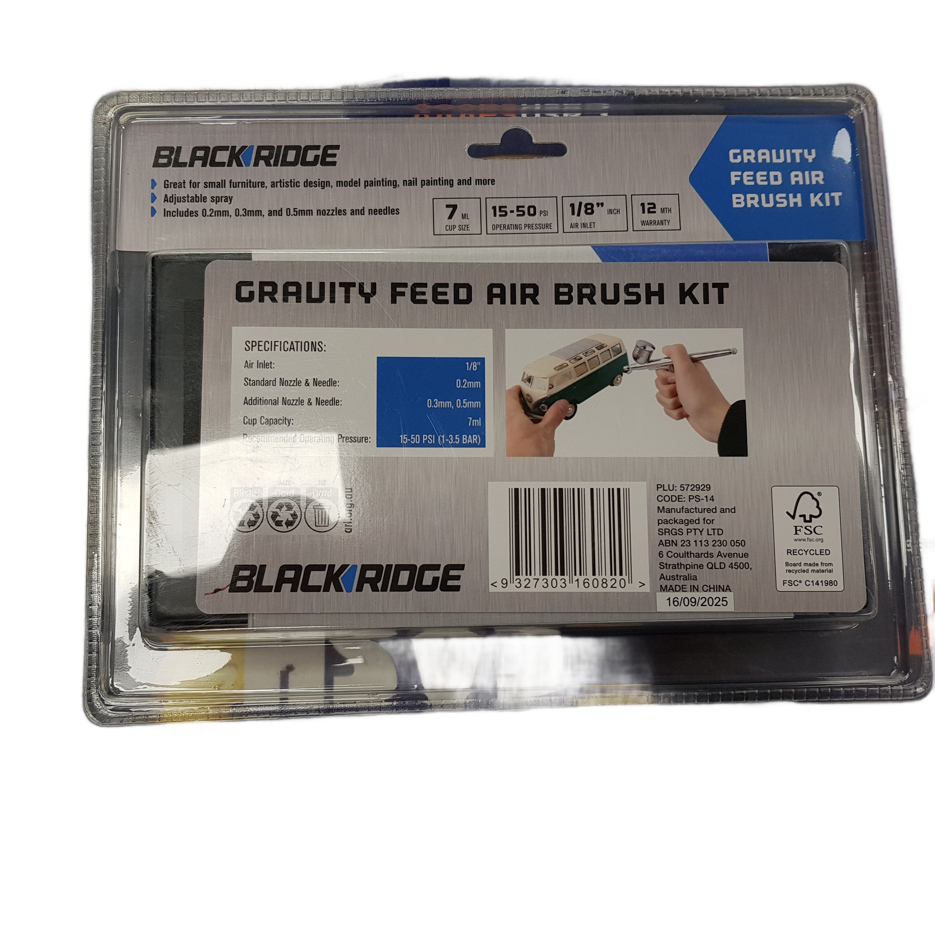 Blackridge Professional Air Brush Kit 572929 (MR)