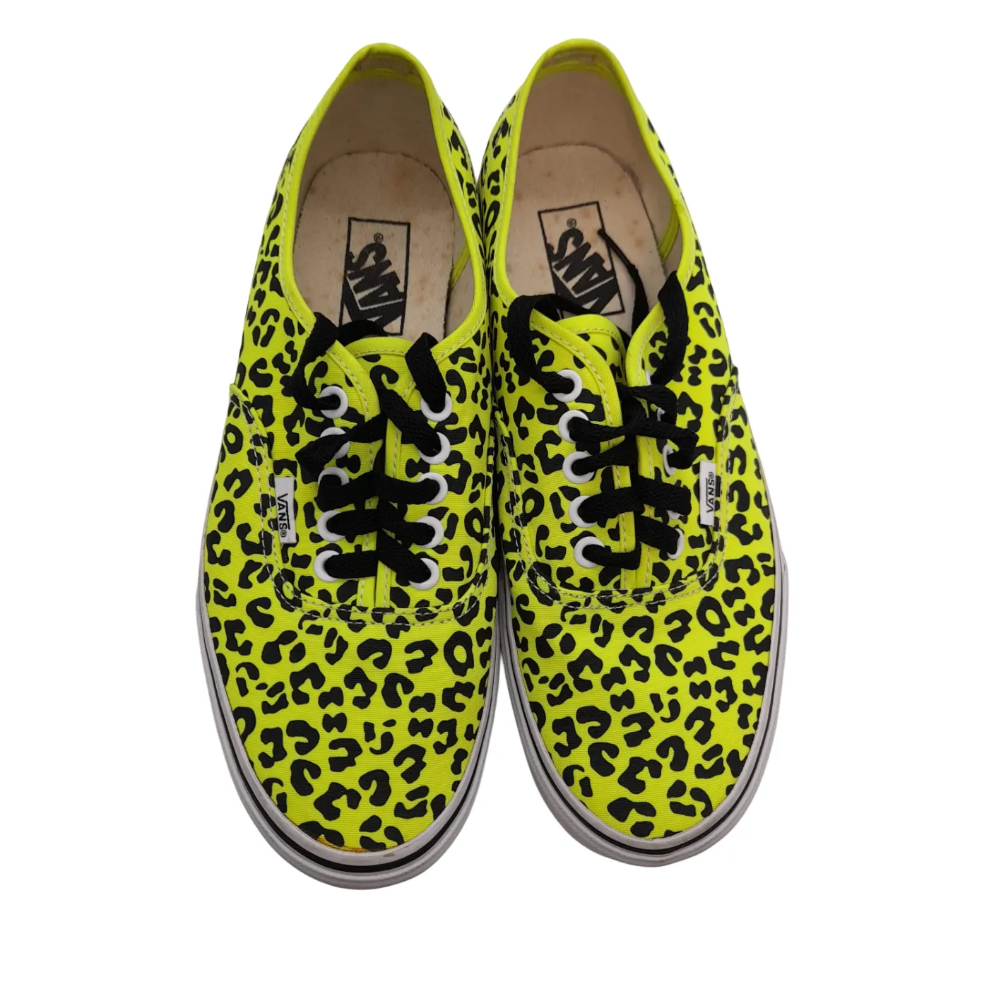 Vans Shoes – TC6D Neon Leopard Yellow/Black – Size US 8 (WL 1380772)