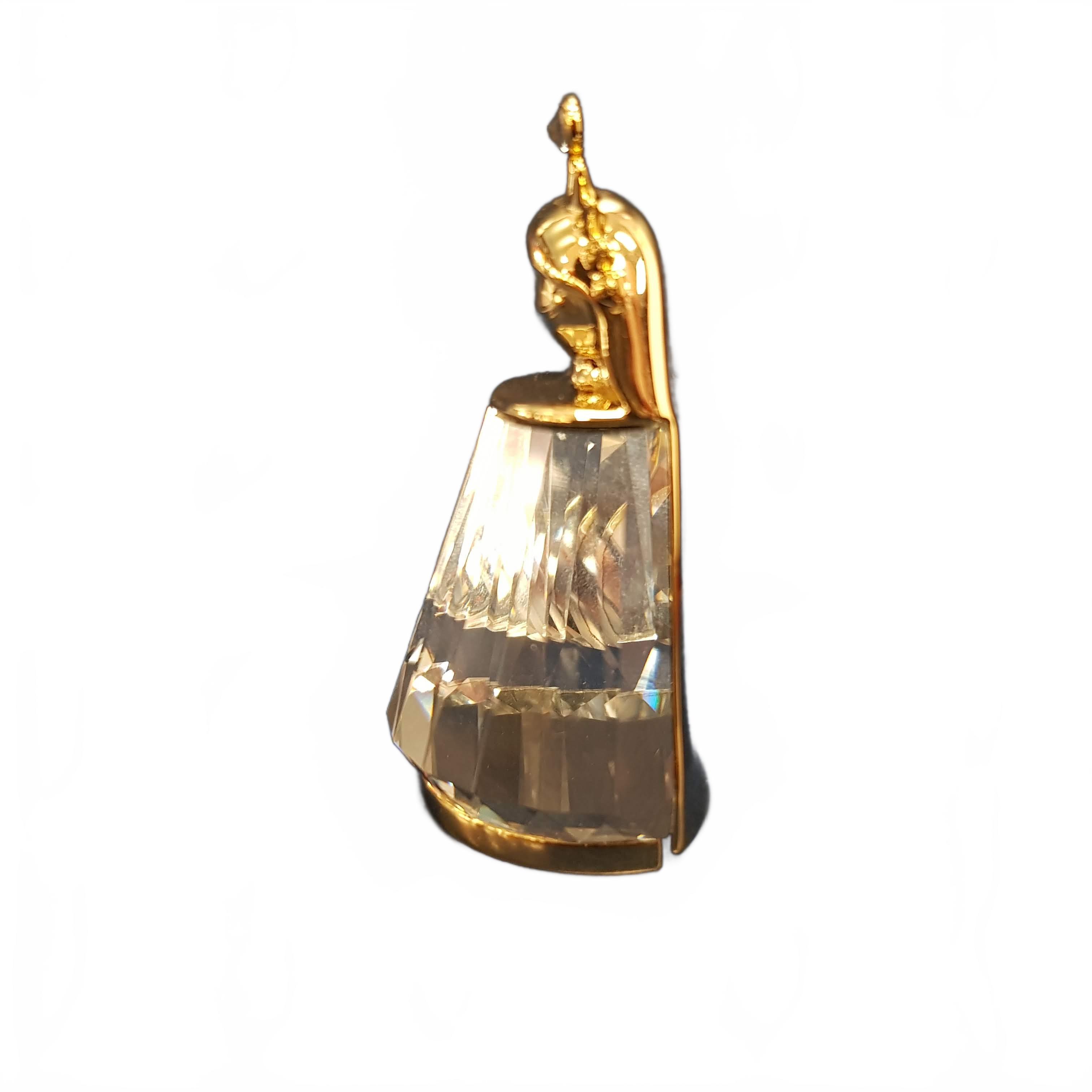 Swarovski Zodiac Virgo Crystal Gold And Clear Collectable Figure ** SECOND HAND **  (MR1434866)