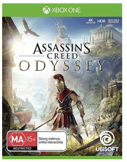 XBOX One Assassin’s Creed Odyssey, Very Good Condition With Case + Manual