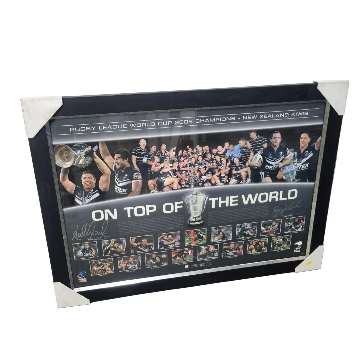 Rugby League World Cup Frame 2008 Champions New Zealand Kiwis (WR 1422659)