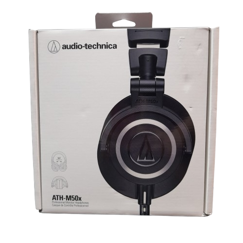 Audio-Technica ATH-M50X Professional Studio Headphones, Black New In The Box