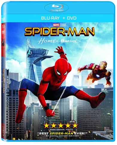Spider-man Homcoming Blu Ray Very Good Condition