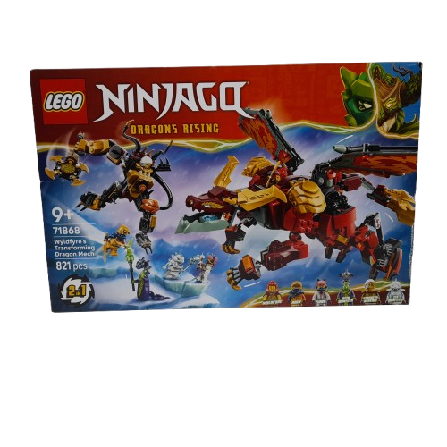 LEGO 71868 Ninjago Wyldfyre’s Transforming Dragon Mech *Box Damaged* (LN)