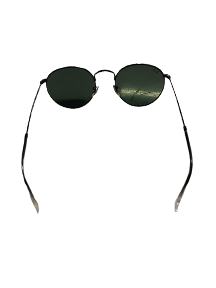 Ray Ban RB3447 Round Metal Sunglasses Black (NG)