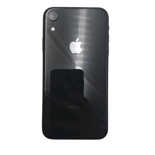 Apple iPhone XR A2105 Black 128GB – 86% Battery Health, Small Crack in Top Right Corner