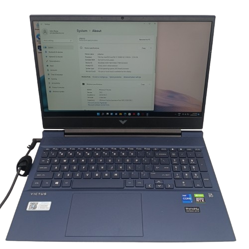 HP Victus Intel Core i7 16GB RAM 500GB SSD Laptop + Charger (CP 1425971)