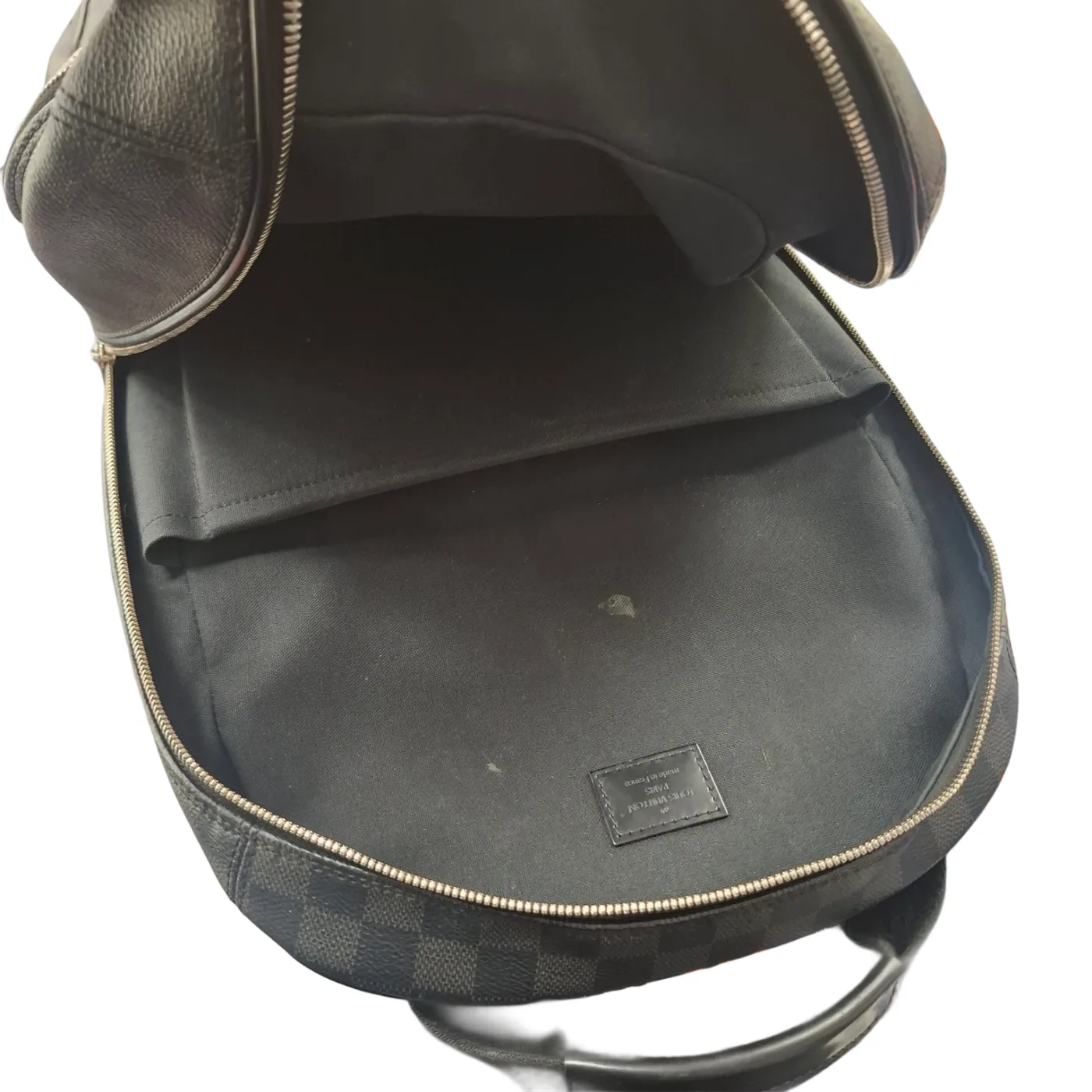 Louis Vuitton Michael Damier Graphite Backpack + Entrupy COA (WR 1401686)