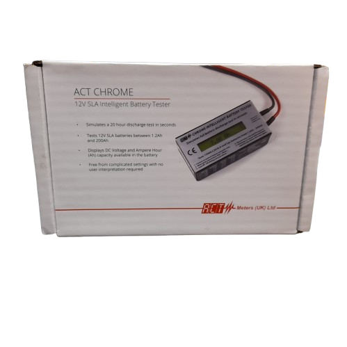ACT Meters CHROME-IBT 12V SLA Intelligent Battery Tester Like New