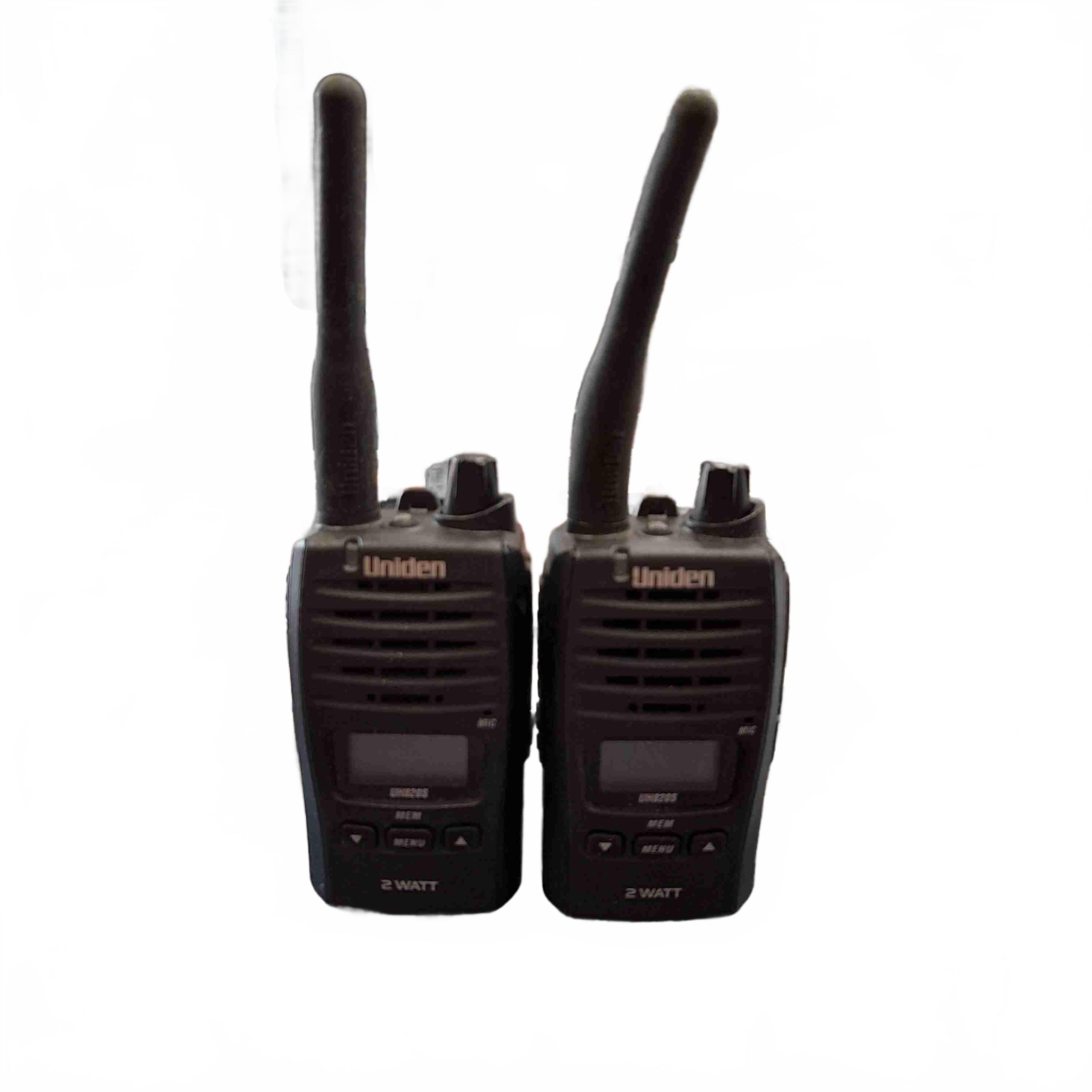 Uniden 2 Way Radio UH820S 2 Units With Charge Dock (GE)