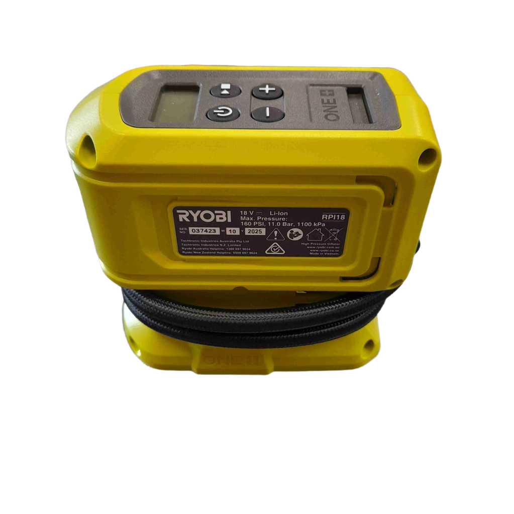 Ryobi 18V ONE+ Electric High Pressure Inflator Pump RPI18 (GE)