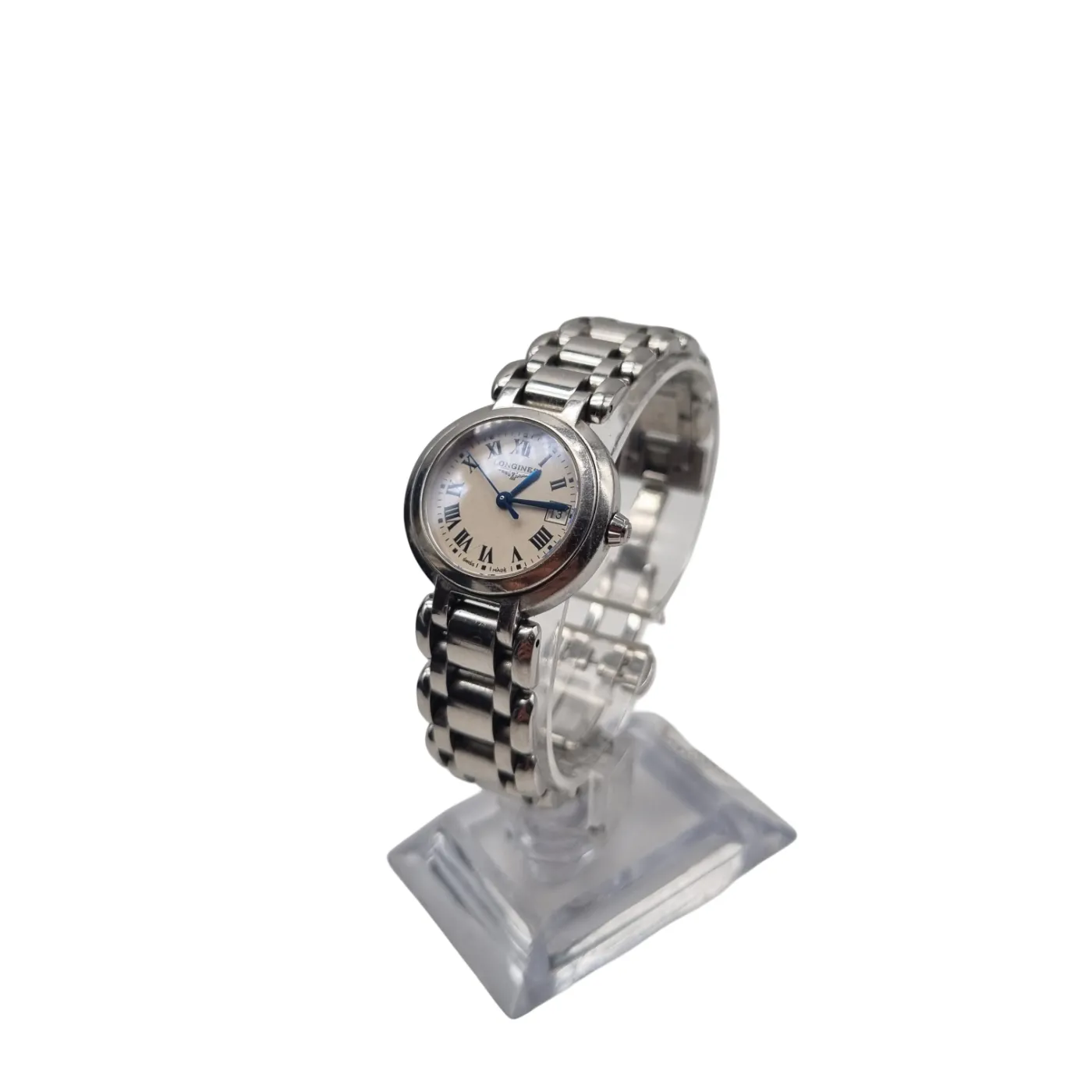 Longines PrimaLuna L8.110.4 – Blue Dial | Swiss Quartz Watch
