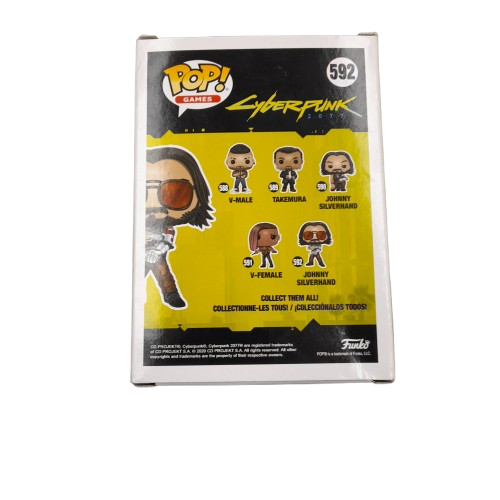 Cyberpunk Johnny Silverhand 592 Pop Vinyl (LN)