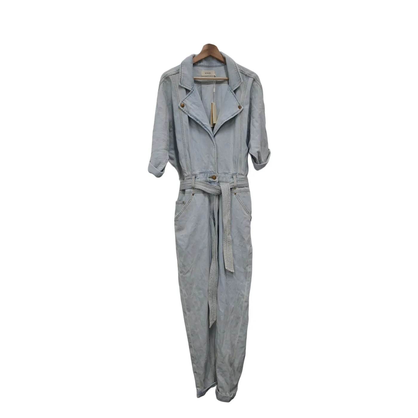 KIVARI Adina Boilersuit Size 12 Blue Denim (WR 1404318)