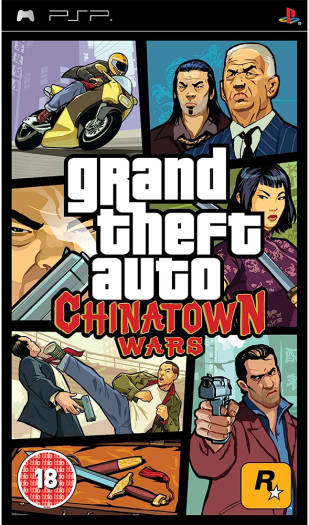 Rockstar PSP Game Grand Theft Auto Chinatown Wars (NG)